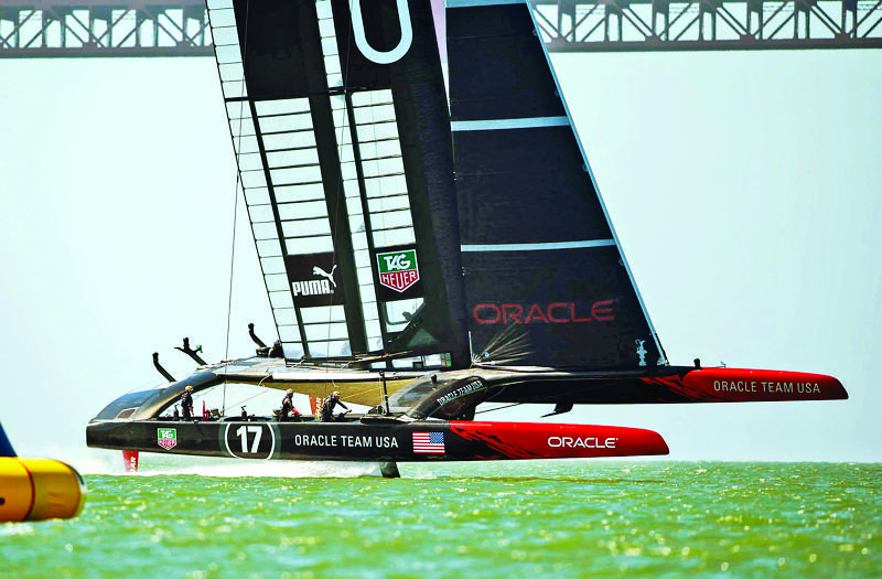 Jimmy Spithill with owner, Larry Ellison, won the America's Cup on San Francisco Bay in spectacular fashion. 