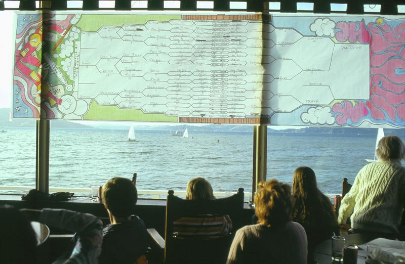 Perhaps the first 'stadium sailing' was when Don started the heavy-weather Laser Slalom in front of the St. Francis Yacht Club in the 70s.