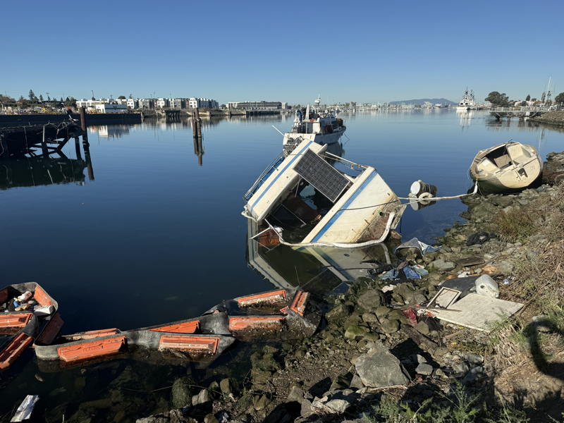 Apparently, preventing this is harder than it looks. That's Coast Guard Island in the background.