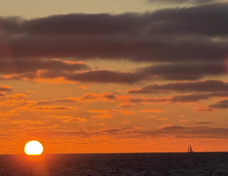 If you're reading this at home you missed this sunset but there are more Baja Ha-Ha's ahead. 