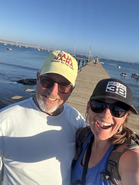 Team Latitude was on hand with Mitch Perkins and Nicki Bennett laughing all the way south. 