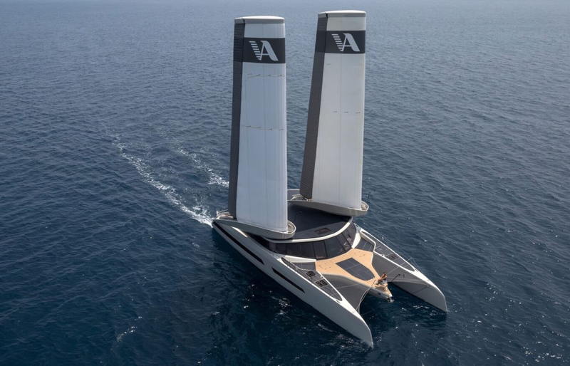 Mission Posidonia is pioneering another sailplan.