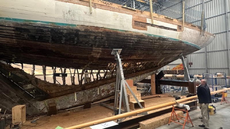 Ron MacAnnan kept Pursuit alive so she'd be ready for a moment like this. 