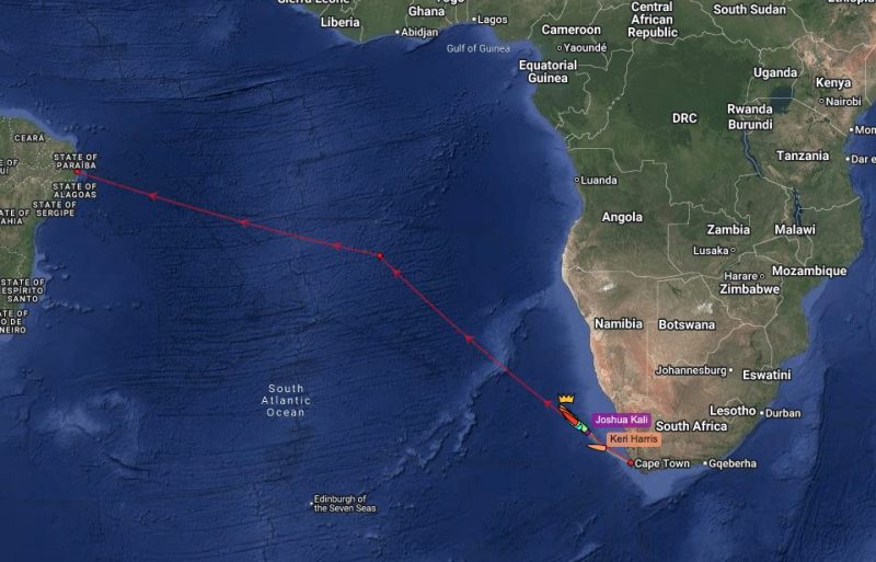 The Mini Globe Race is headed to Antigua via St. Helena. 