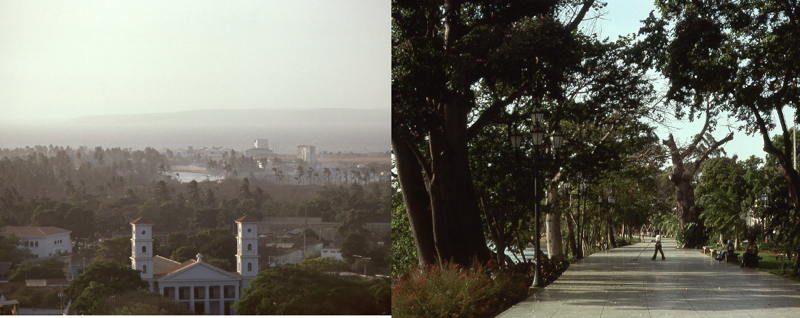 The city of Cumana was beautiful and not far from the Orionoco River where Alexander von Humboldt started his South American explorations.