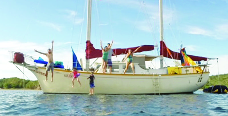 There have been regular visits from the extended Gleser family. 