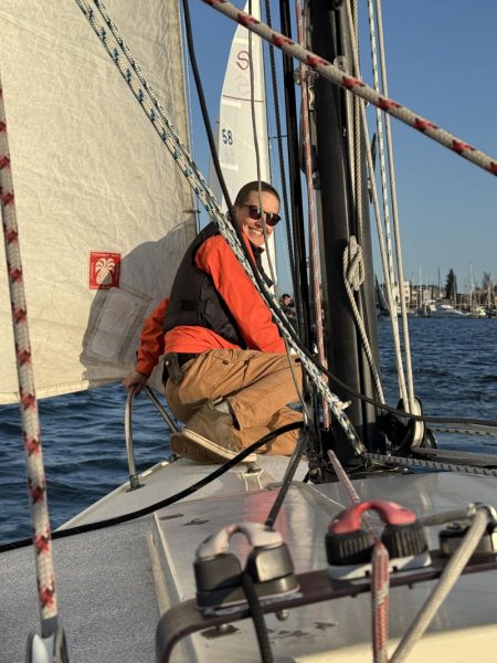 The shared boat is a place to 'learn the ropes' on all aspects of sailing.