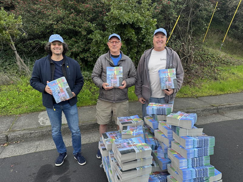 Our delivery drivers and FedEx Ground will be delivering the April issue on March 31st. Look for it.