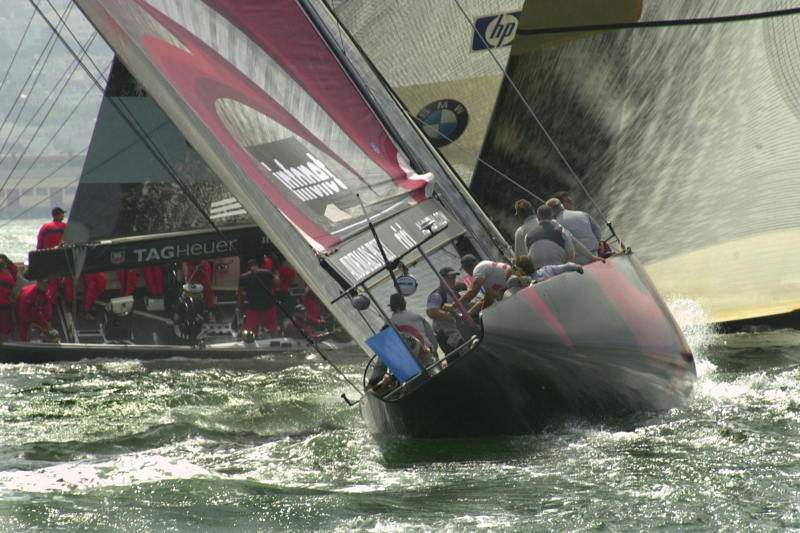 The 2003 Moet Cup produced some spectacular sailboat racing.