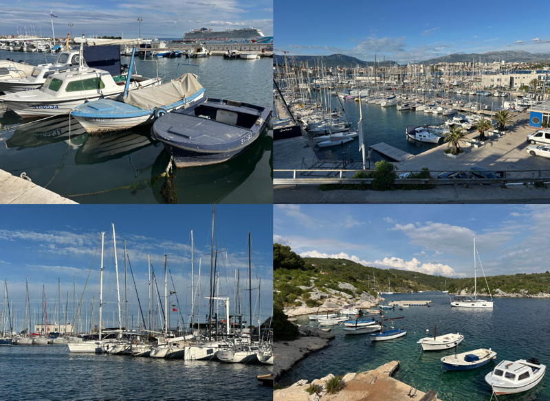 The docks in Croatia.