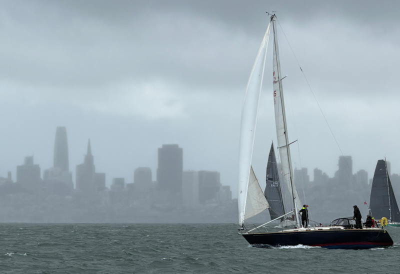 April showers didn't dampen the spirit of the day. 