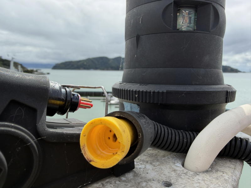 A trip to the top of the mast only made the anemometer problems worse. 