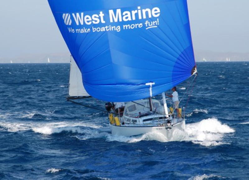 Holly Scott and the West Marine crew sailed Promotion in the 2007 Baja Ha-Ha.