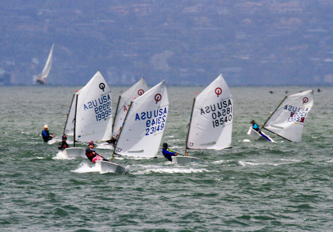 Optis racing in San Francisco