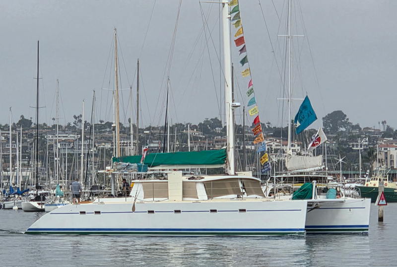 If you are a multiple Baja Ha-Ha participant like Profligate, you should have lots of flags to fly.