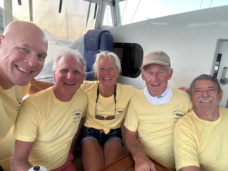 Michelle was at the center of many people's fun and sailing lives.