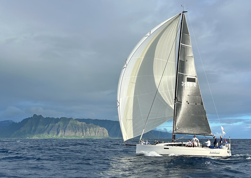 Jubilant arrives at Oahu