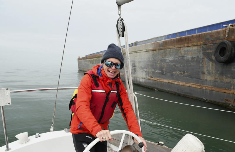 Michelle's laughter brightened windless Three Bridge Fiasco's and every event she joined. 