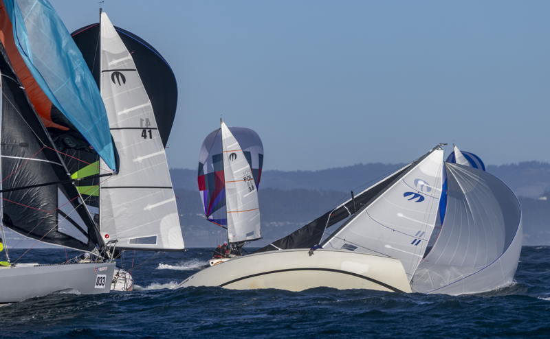 Thrills and spills at the Moore 24 Nationals.