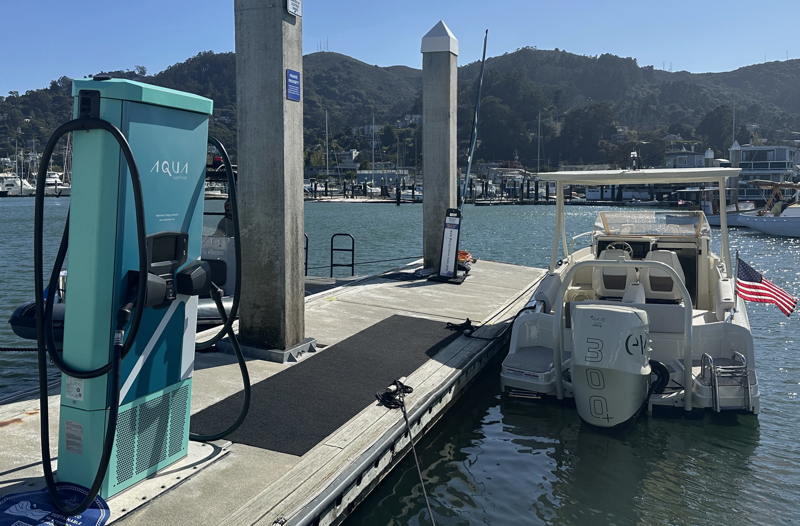 Clipper Yacht Harbor is investing in the future with dockside EV