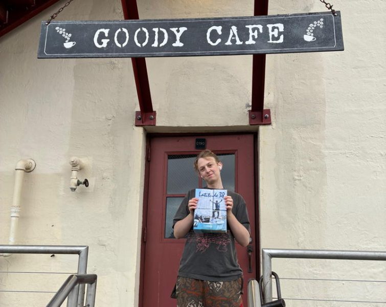 Right near the Gashouse Cove fuel dock is the Goody Cafe with coffee, goodies and Latitude 38s.