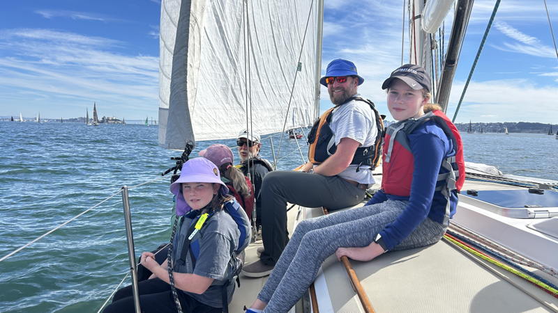 Richmond Yacht Club helps get youth sailors invited aboard aboard so they can sail with hospitable boats like Second Wind.