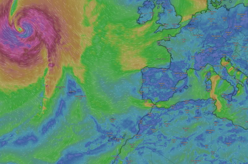The weather looks good for Sunday's start.