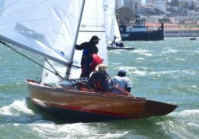 The Woodies bring out some of the most beautiful one-design boats on the Bay;