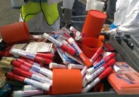 Marine flares collection