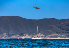 As Fate and Sharks story_USCG Helicopter