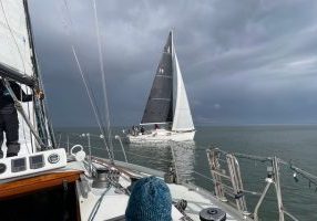 Rabbit start races eliminate the need for an RC boat. 