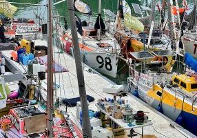 The McIntyre Mini Globe racers spent five weeks at Vuda Point Marina in Fiji.