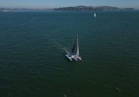 'Papillon' from above. 