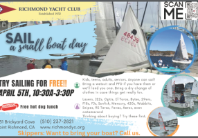 Richmond Yacht Club 'Sail a Small Boat day'
