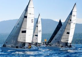 Lake Tahoe has a competitive Express 27 fleet. 