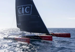 The Famous Project is racing IDEC around the world to set the Jules Verne record for fastest all female circumnavigation.