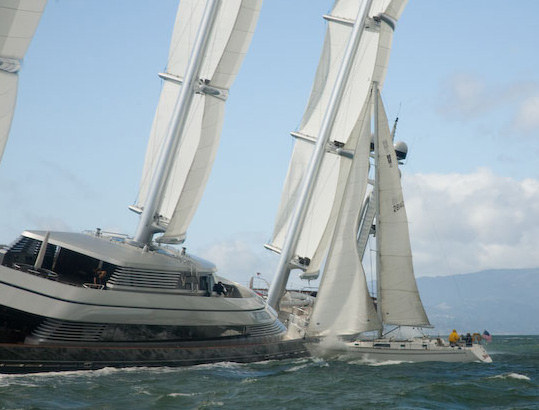 maltese falcon yacht collision