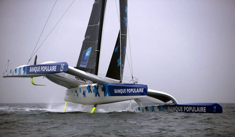 trimaran capsized